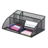 Mesh Angled Desk Organizer, Black