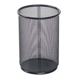 Mesh Jumbo Pencil Holder, Black