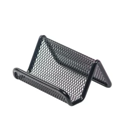 Mesh Business Card Holder, Black