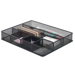 Mesh Large Drawer Organizer, Black