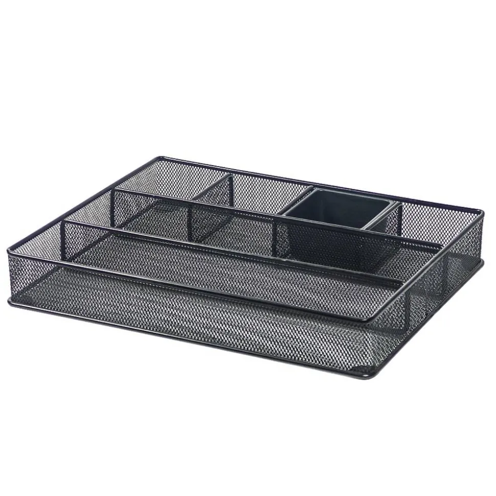 Mesh Large Drawer Organizer, Black