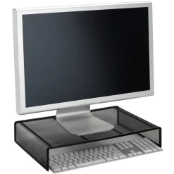 Mesh Monitor Stand, Black
