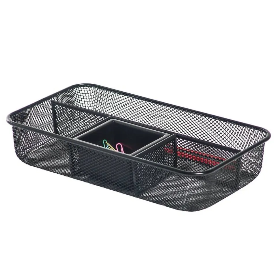 Mesh Small Drawer Organizer, Black