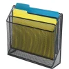Mesh 3-Tier Desk Organizer, Black