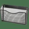 Mesh Wall Files, Letter Size, Black