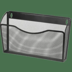 Mesh Wall Files, Letter Size, Black