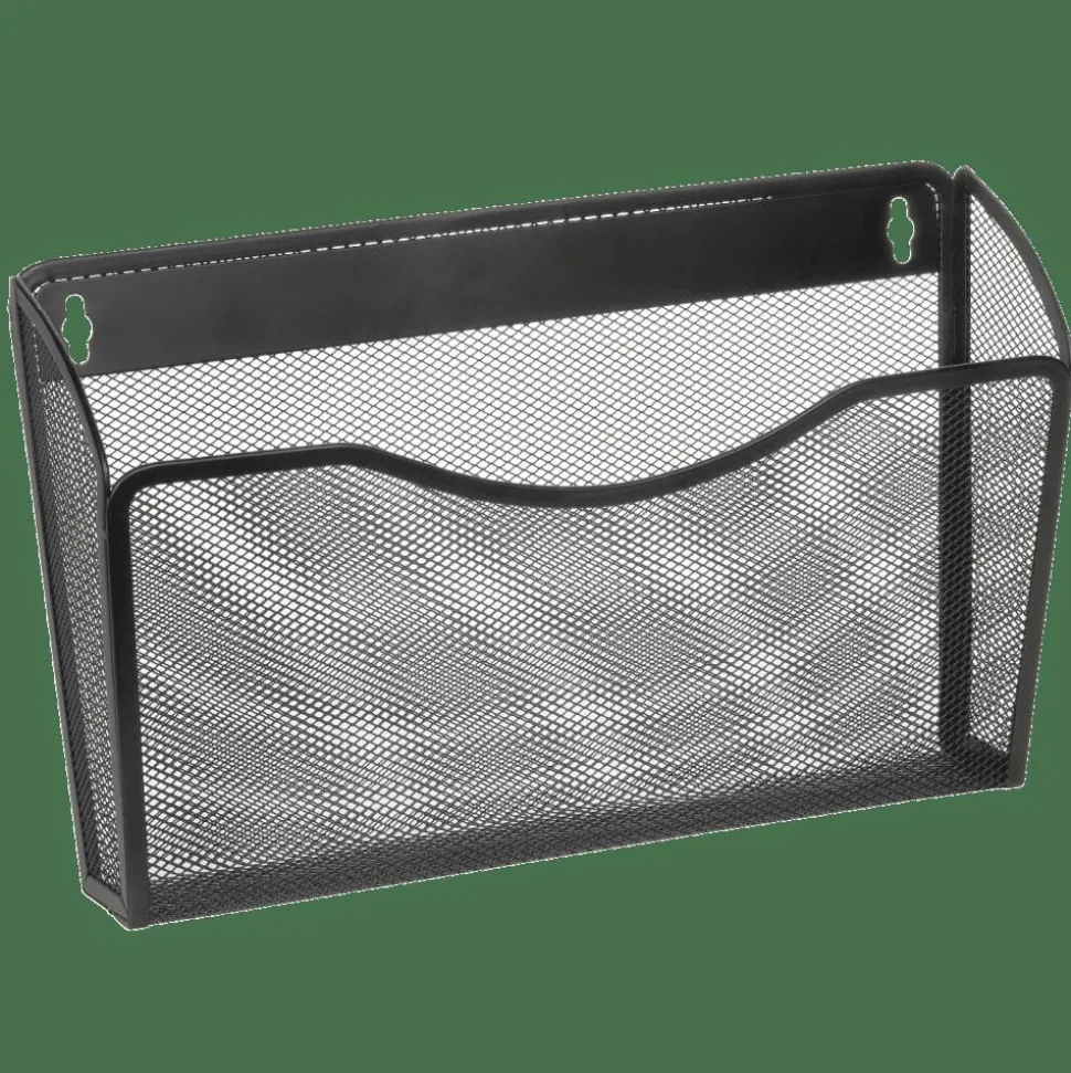 Mesh Wall Files, Letter Size, Black