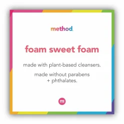 Method Foam Hand Wash Soap, Waterfall Scent, 10 Oz Bottle