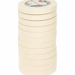 3M Highland Masking Tape, Tan, 3/4" x 60 Yd., Pack Of 12