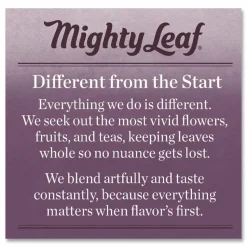 Mighty Leaf Tea Whole Leaf Tea Pouches, Wild Berry Hibiscus, 15/Box