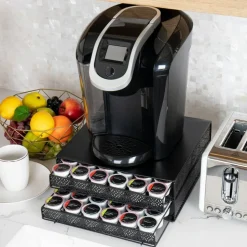 Mind Reader 2 Drawers Single Serve Coffee Pod Organizer, 5