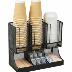 Mind Reader 6-Compartment Coffee Condiment Organizer