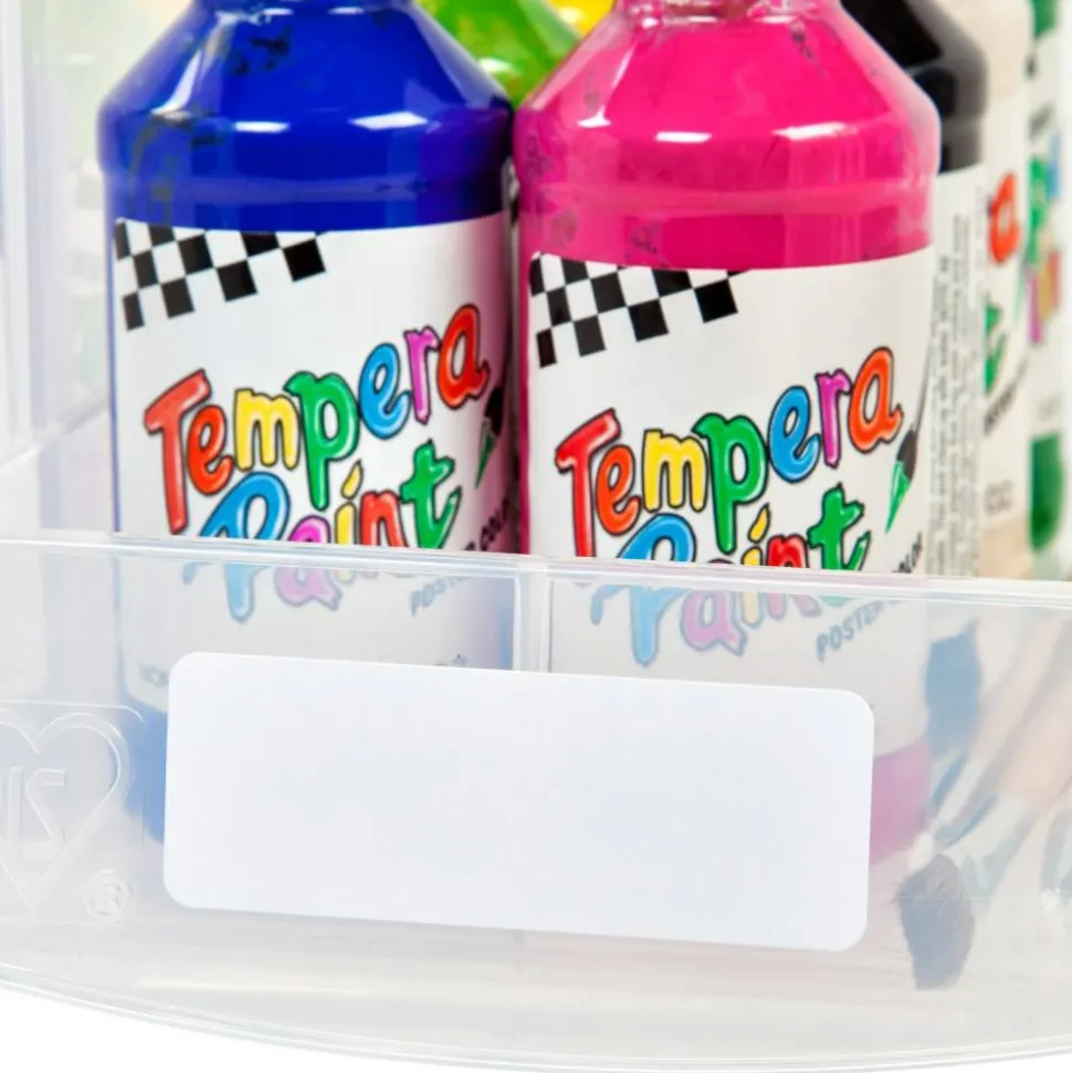 Mini Plastic Stacking Bin, Small Size, 5" x 5 1/2", Clear
