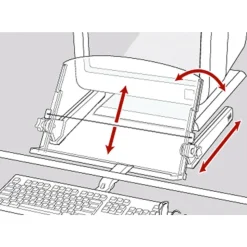 3M In-Line Adjustable Document Holder