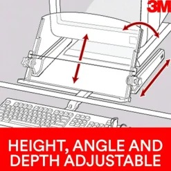 3M In-Line Adjustable Document Holder