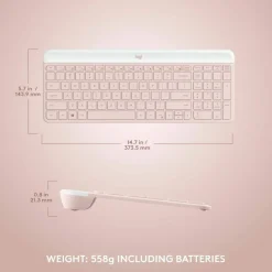 MK470 Slim Combo Ultra-slim, Compact and Quiet Wireless Keyboard & Mouse Combo