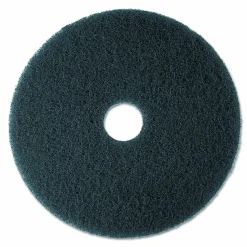 3M Low-Speed High Productivity Floor Pads 7300, 20" Diameter, Black, 5/Carton