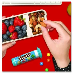M & M's Milk Chocolate Mini Tubes, 1.08 oz, 24 Tubes/Box