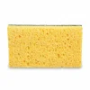 3M Niagara Medium Duty Scrubbing Sponge 74N, 3.6 x 6, 1" Thick, Yellow/Green, 20/Carton