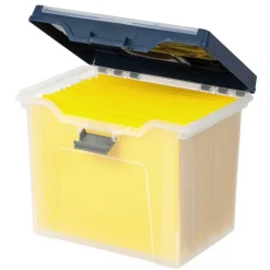 Mobile File Box, Large, Letter Size, 11-5/8