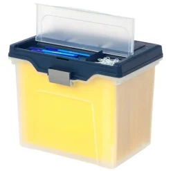 Mobile File Box, Large, Letter Size, 11-5/8