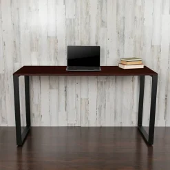 Modern Commercial Grade Desk Industrial Style Computer Desk Sturdy Home Office Desk - 55