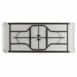 Molded Plastic Top Folding Table, 29
