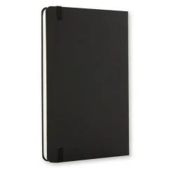 Moleskine Classic Hard Cover Notebook, 5” x 8-1/4”, Ruled, 240 Pages, Black