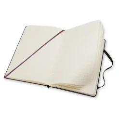 Moleskine Classic Hard Cover Notebook, 5” x 8-1/4”, Ruled, 240 Pages, Black