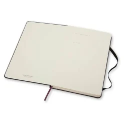 Moleskine Classic Hard Cover Notebook, 5” x 8-1/4”, Ruled, 240 Pages, Black