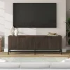 Montello Rectangular TV Stand for TV's up to 78" in Alder Brown
