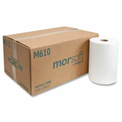 Morcon Tissue 10 Inch TAD Roll Towels, 1-Ply, 10