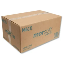 Morcon Tissue 10 Inch TAD Roll Towels, 1-Ply, 10