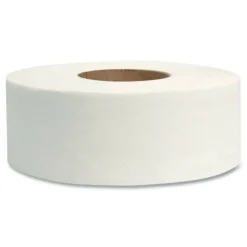 Morcon Tissue Jumbo Bath Tissue, Septic Safe, 2-Ply, 3.3" x 500 ft, White, 12 Rolls/Carton