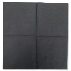 Morcon Tissue Morsoft Beverage Napkins, 2-Ply, 9 x 9.5, Black, 1,000/Carton