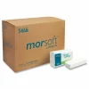 Morcon Tissue Morsoft Dinner Napkins, 2-Ply, 14.5 x 16.5, White, 3,000/Carton