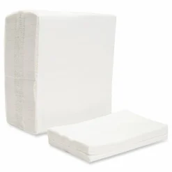 Morcon Tissue Morsoft Dispenser Napkins, 1-Ply, 6 x 13, White, 500/Pack, 20 Packs/Carton