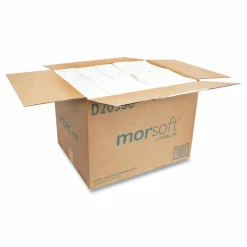 Morcon Tissue Morsoft Dispenser Napkins, 1-Ply, 6 x 13, White, 500/Pack, 20 Packs/Carton