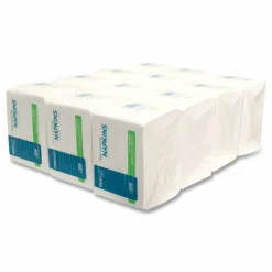 Morcon Tissue Morsoft 1/4 Fold Lunch Napkins, 1-Ply, 11.8 x 11.8, White, 6,000/Carton