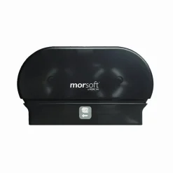 Morcon Tissue Morsoft Small Core Tissue Dispenser, 11.86 x 5.48 x 7.32, Black Translucent