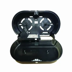 Morcon Tissue Morsoft Small Core Tissue Dispenser, 11.86 x 5.48 x 7.32, Black Translucent