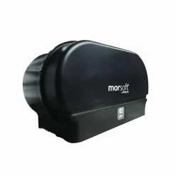 Morcon Tissue Morsoft Small Core Tissue Dispenser, 11.86 x 5.48 x 7.32, Black Translucent