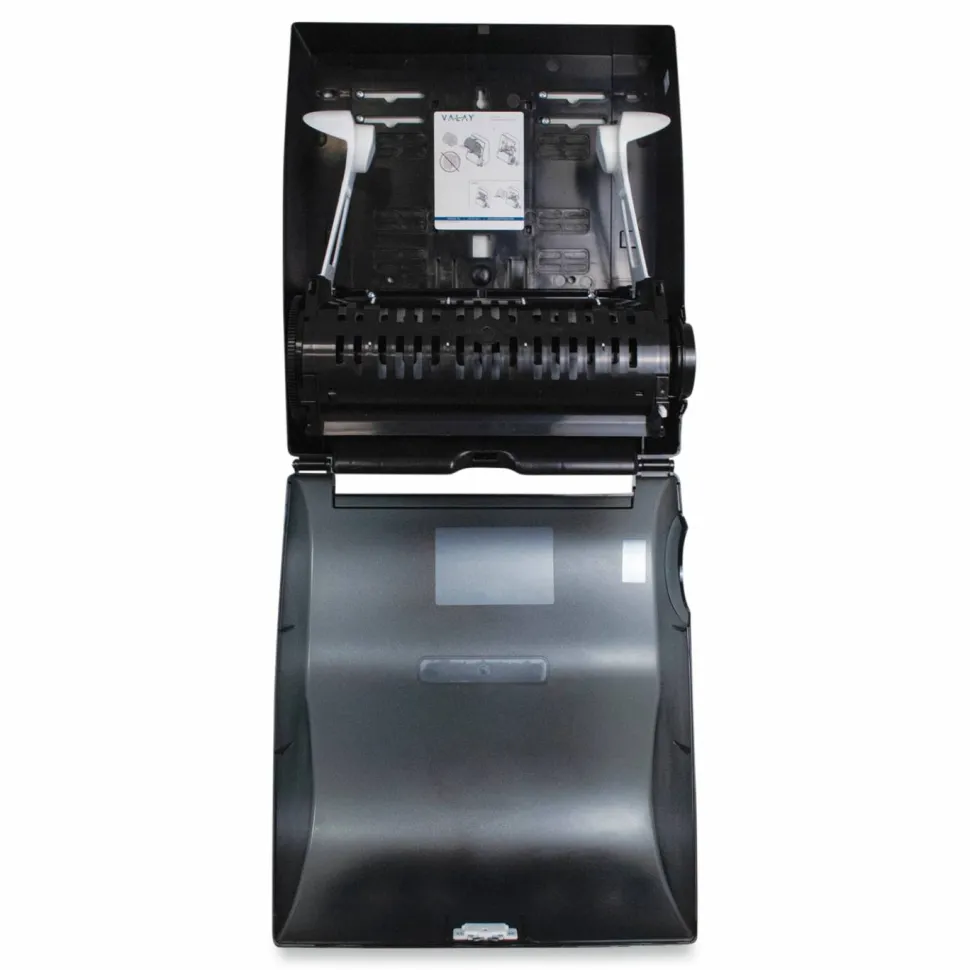 Morcon Tissue Valay 10 Inch Roll Towel Dispenser, 13.25 x 9 x 14.25, Black