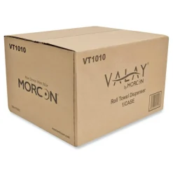 Morcon Tissue Valay 10 Inch Roll Towel Dispenser, 13.25 x 9 x 14.25, Black