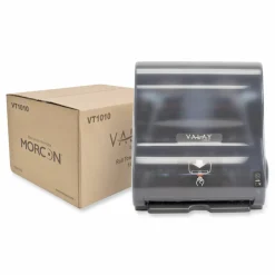 Morcon Tissue Valay 10 Inch Roll Towel Dispenser, 13.25 x 9 x 14.25, Black