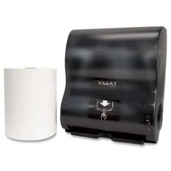 Morcon Tissue Valay 10 Inch Roll Towel Dispenser, 13.25 x 9 x 14.25, Black