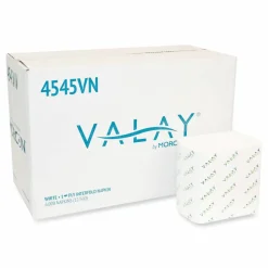 Morcon Tissue Valay Interfolded Napkins, 1-Ply, White, 6.5 x 8.25, 6,000/Carton
