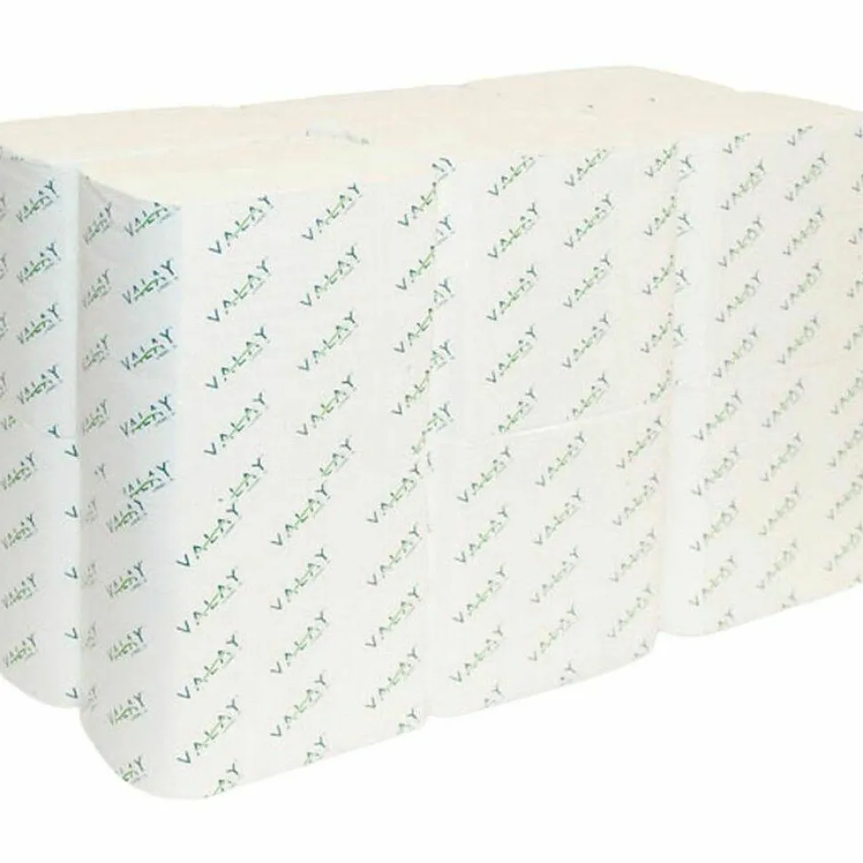Morcon Tissue Valay Interfolded Napkins, 1-Ply, White, 6.5 x 8.25, 6,000/Carton