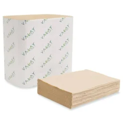 Morcon Tissue Valay Interfolded Napkins, 2-Ply, 6.5 x 8.25, Kraft, 6,000/Carton