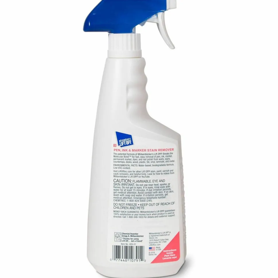 Motsenbocker's Lift-Off #3 Pen Ink And Graffiti Remover, 22 Oz Bottle